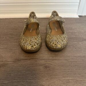 Mini Melissa Gold Zigzags